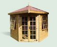 Hipped Roof Corner Summerhouse